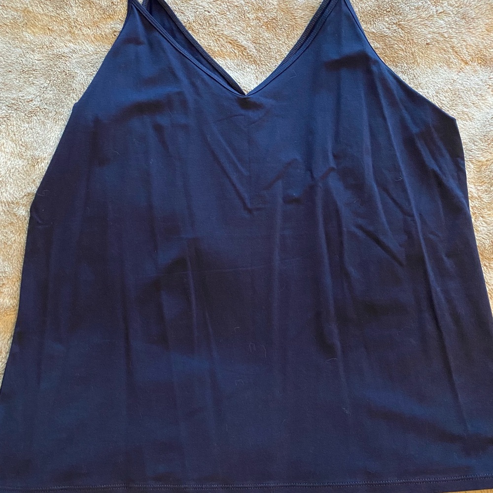 NWOT LOFT Navy Cami